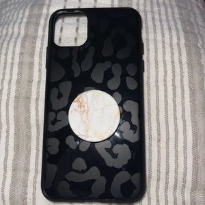 Heyday 11 pro max phone case with pop socket